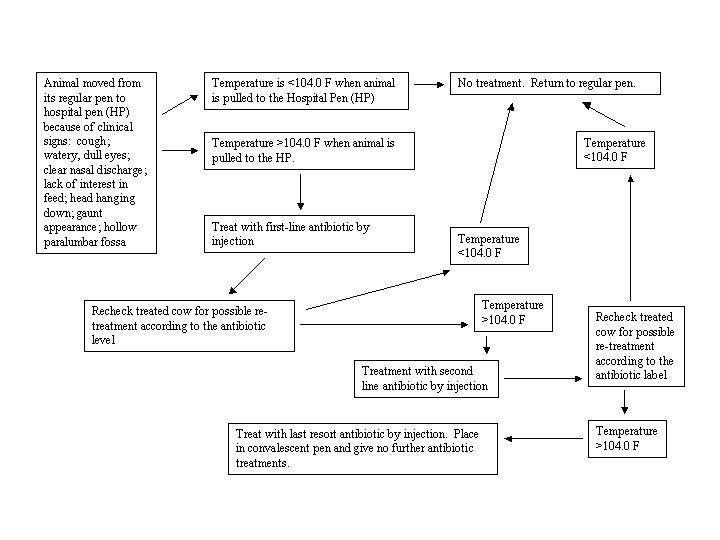 Treatment Protocol flowchart